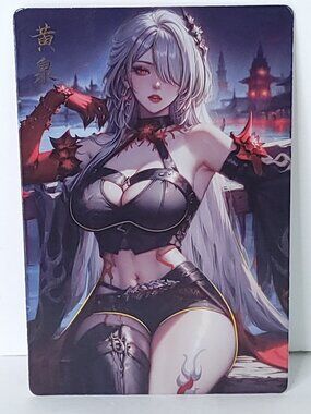 Acheron Honkai  Waifu Card Anime Girl Wall Art Oversized Board A5